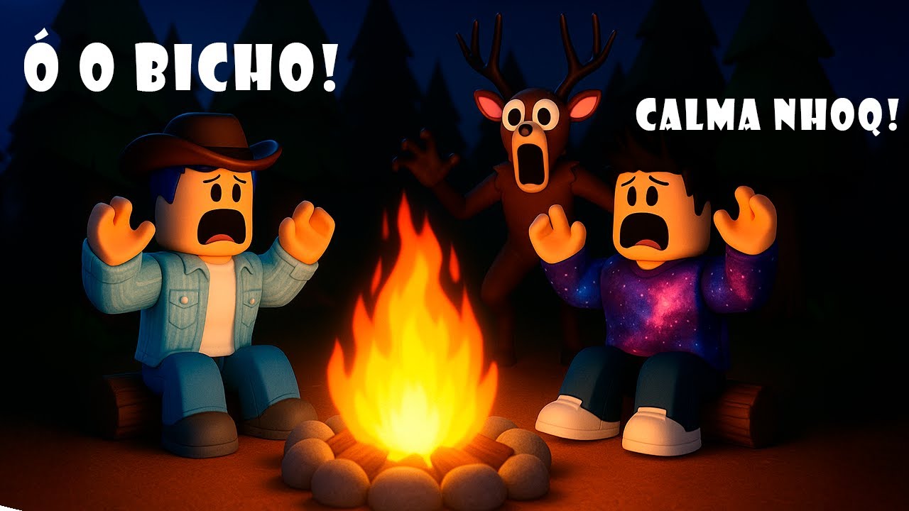 Como Sobreviver 99 Noites Na Floresta Com Iniciante Nhoq Roblox