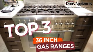 Top Rated 36' Gas Ranges | Range Review