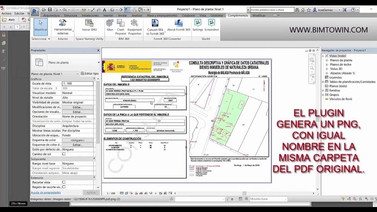PDF REVIT Insertar PDFs en Revit YouTube