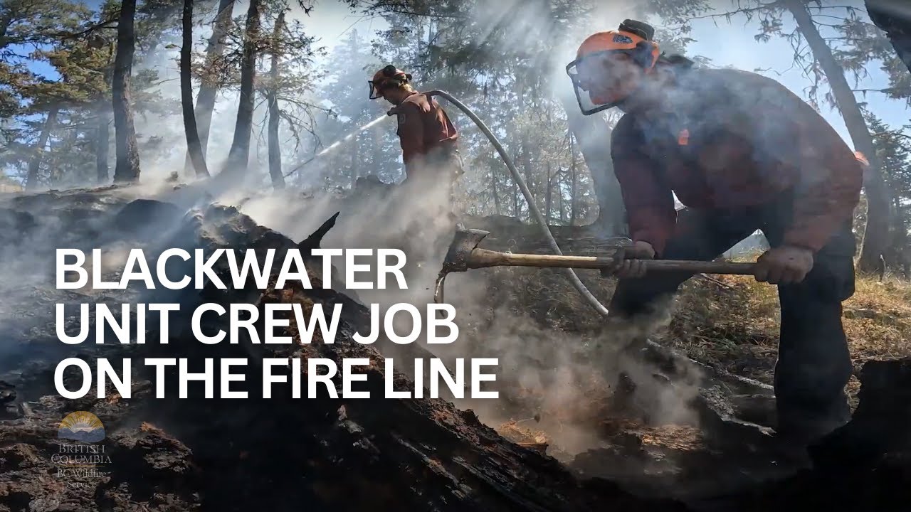 Blackwater Unit Crew Day on the fire line. YouTube