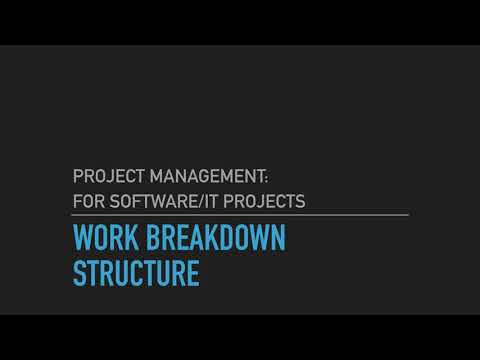 11 WBS & Schedule - Work Breakdown Structure