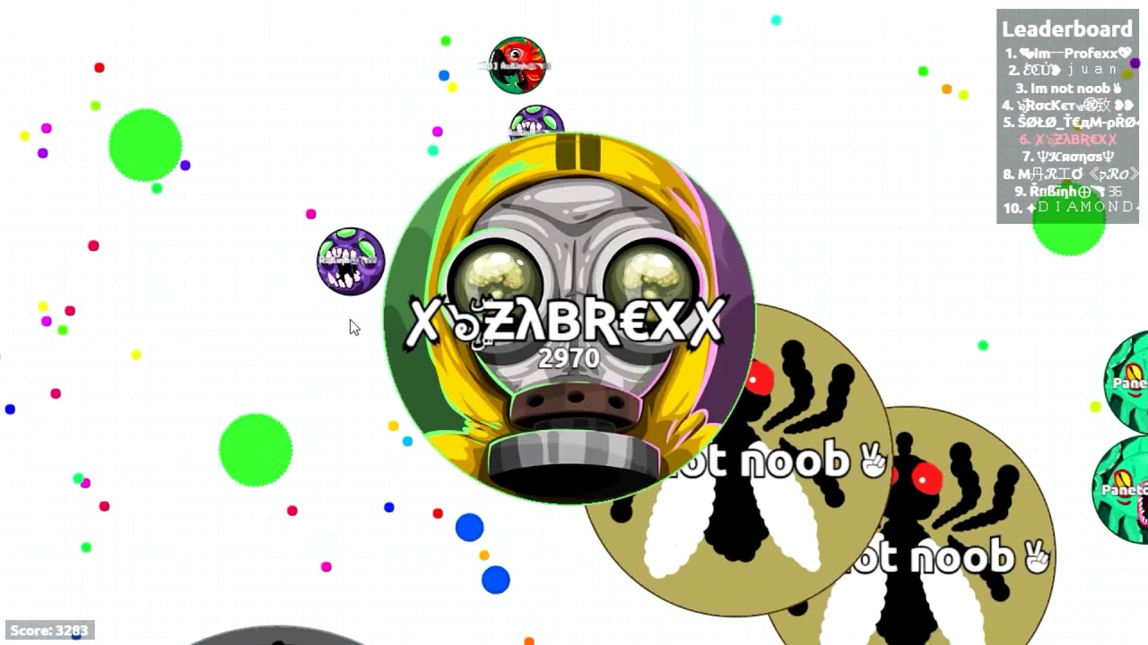 Agar.io with ZABREX!!!
