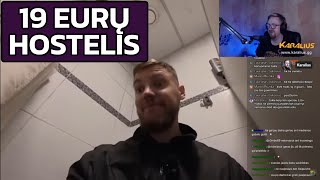 neturistas apsilanko 'Sports Hostel' už 19 eurų 🙄 | Karalius Reaguoja