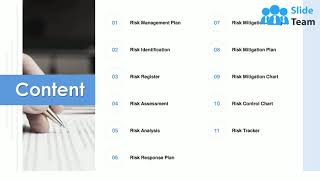 Risk Mitigation Plan Powerpoint Presentation Slides