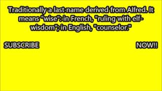 Meaning Of The Name Avery