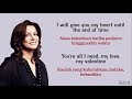 My Valentine - Martina McBride (Lyrics video dan terjemahan)