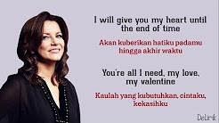 Video Mix - My Valentine - Martina McBride (Lyrics video dan terjemahan) - Playlist 