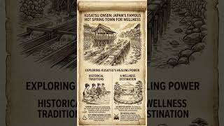 🌍 Healing Places Spotlight Ep. 18 Kusatsu Onsen: Japan’s famous hot spring town for wellness ♨️