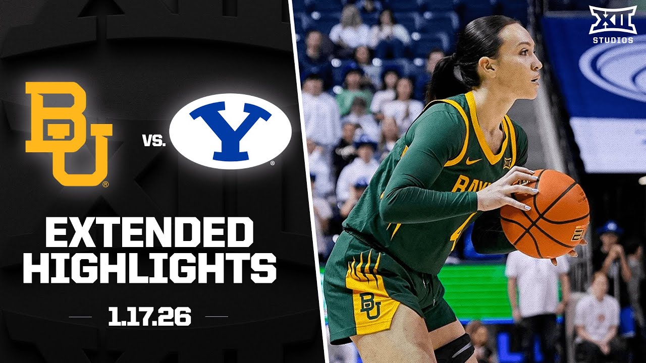 #18 Baylor vs. BYU Extended Highlights | 2025-26 Big 12 Women's Basketball