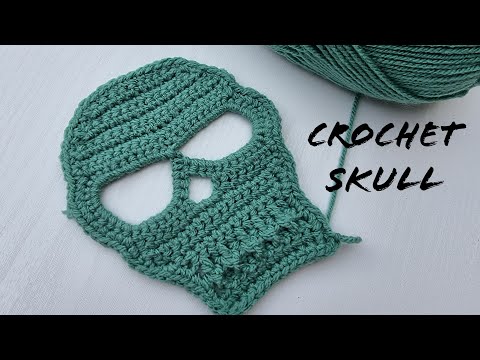 Crochet Skull For Halloween Skull Easy For Beginners 