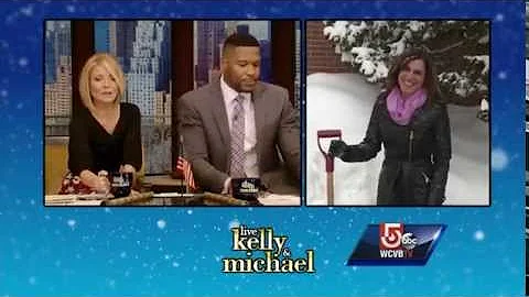 WCVB's Cindy Fitzgibbon appears on LIVE with Kelly...