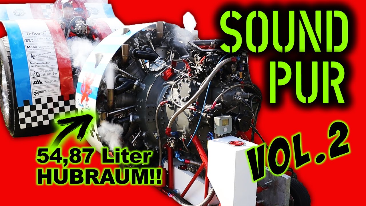 Pulling Sound Vol.2 || HEMI V8 || Rolls Royce || Curtis Wright || Alkyburner|| Schluckspecht-Pulling