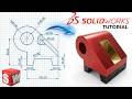 SolidWorks Extrude, Cut & Fillet: Beginner Part Design Tutorial #9