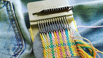 Darning Mini Wooden Loom Machine