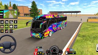 Coach Bus Simulator IndiaOff-roa Driving Bus Game | New Update 2026 Full Gameplay Video Part #711  screenshot 1
