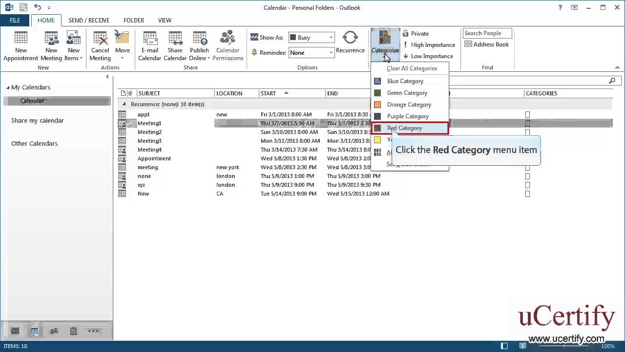 Ms Outlook 2013 How To Categorize Calendar Items Demo YouTube ms-outlook-2013-how-to-categorize-calendar-items-demo-youtube