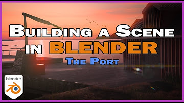 Building a Port in Blender in 2 minutes