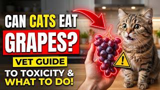 Can Cats Eat Grapes? Vet Guide to Toxicity &amp; What to Do 🍇⚠️