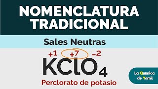 Traditional Nomenclature of Neutral Salts: Oxysalts and Halides