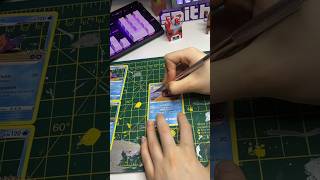 I cut up Pokémon cards for this… #shorts I cut up Pokémon cards for this… #shorts