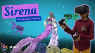 Sirena - virtual reality painting