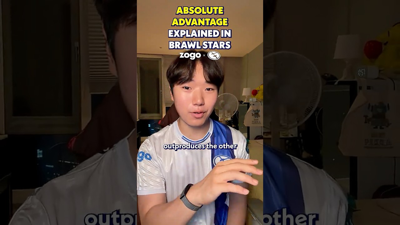 Absolute advantage explained in BRAWL STARS... brawlenomics? #brawlstars #economics #finance