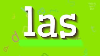 Las Nasil Deli̇r? How To Say Las?