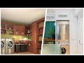 75 Mid-sized Light Wood Floor Laundry Room Design Ideas You'll Love 🔴
