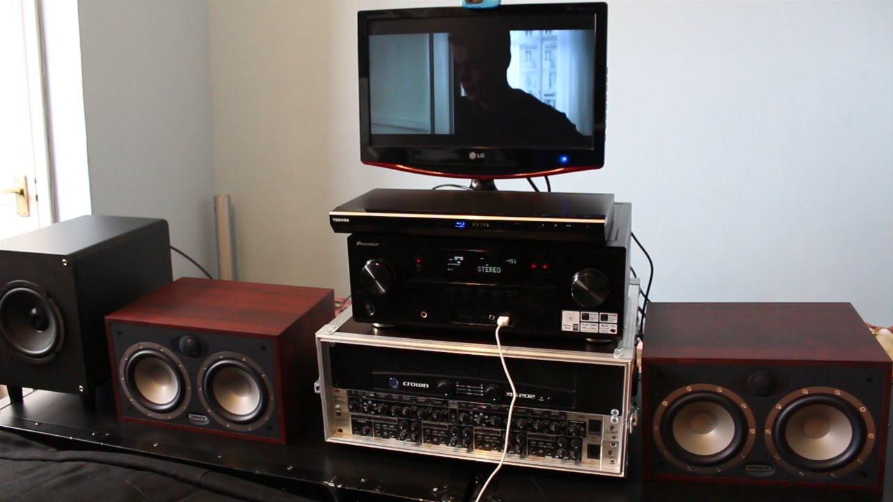 Bi-amplify Front L \u0026 R speakers 