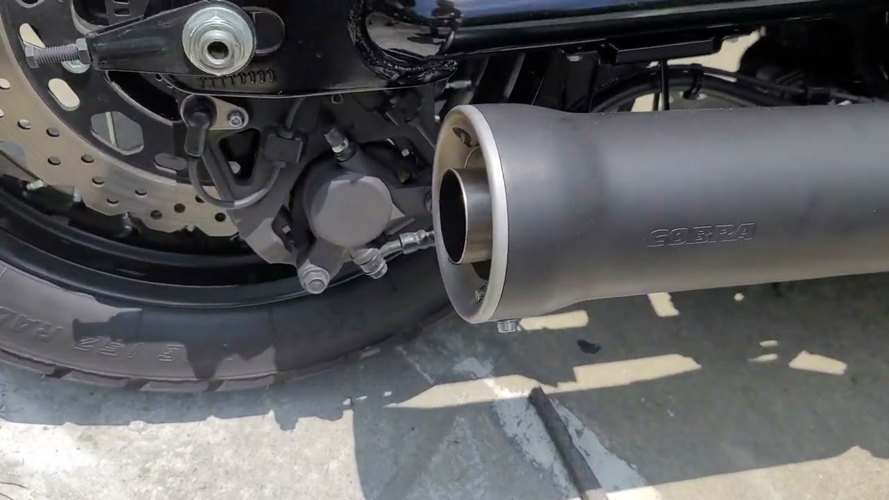 yamaha scr950 cobra - YouTube