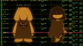 Undertale's Once Upon A Time in FamiTracker