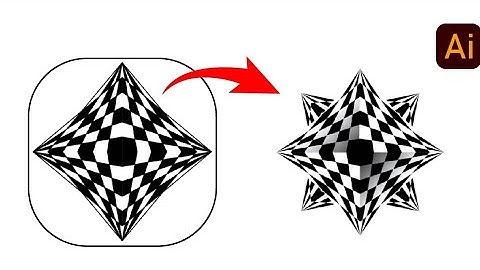 3D Geometric Optical Illusion Art in Adobe Illustrator Tutorial - Step By Step