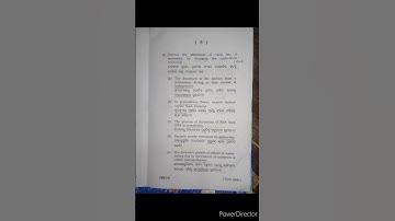 Botany question paper ➕2 2nd Year science 2023,berhampur university, odisha#previous year question