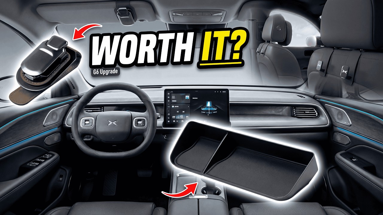 Стоит ли покупать аксессуары XPeng? У меня есть ещё несколько — Часть 1