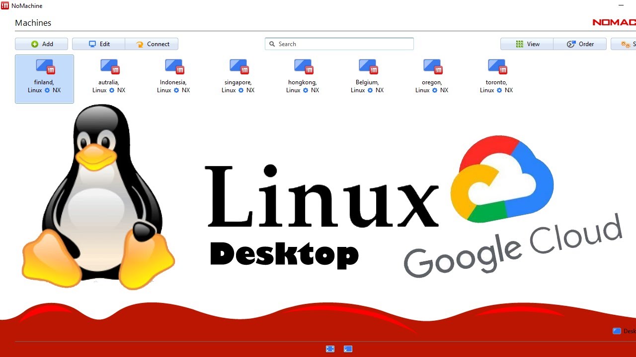google cloud platform fundamentals install ubuntu & remote nomachine ...