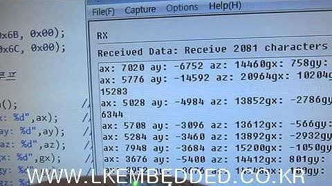 Lecture_09_AVR ATmega128 - 시리얼통신, 자이로