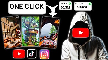 One Click Create Viral Relaxing Snow/Rain Videos Using AI