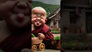 choti jehi zindagi so cute little monk trendingshorts viralvideo youtubeshorts whatsappstatus