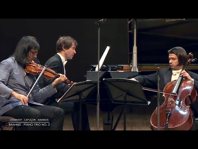 Brahms - Trio avec piano n°3: 2ème mvt : Trio Fontenay