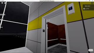 Two OTIS Gen2 MRL Traction Elevators at Cortex Elevators HQ, Roblox