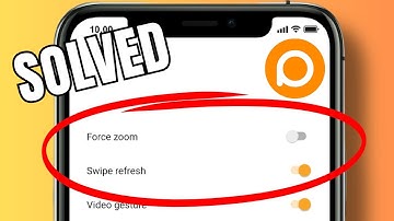 How to turn off swipe to refresh in Pure Browser