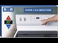 How to Calibrate the Oven Temperature | Repair &amp; Replace