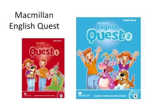 Вебинар. Новое учебное пособие для детей 6-9 лет Macmillan English Quest