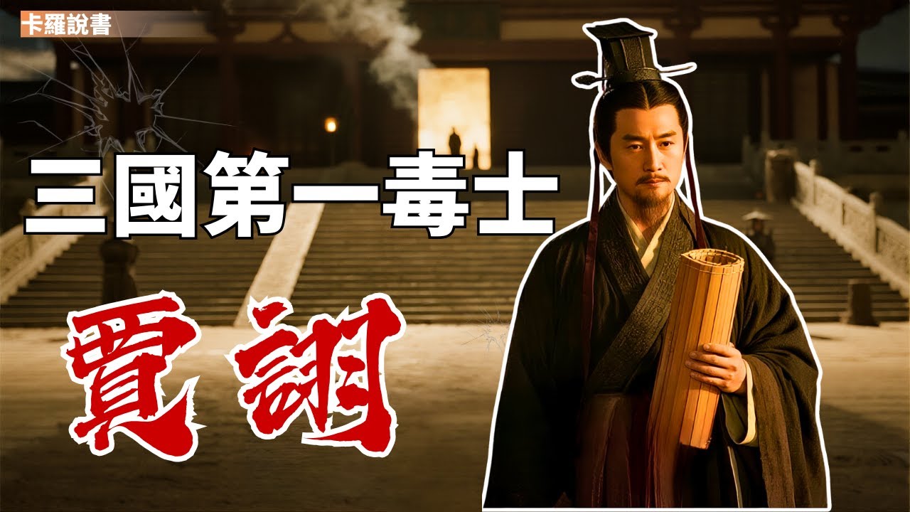 賈詡為何稱第一毒士？比鬼谷子還毒的生存謀術｜三國｜曹操｜賈詡｜卡羅說書