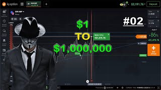 $1 to $1,000,000 | Binary Options Trading Strategy [ part 2 ]