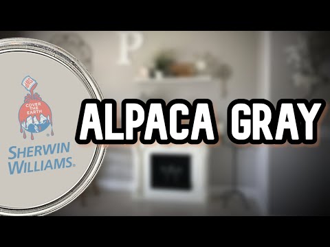 AWESOME Sherwin Williams Color! | Alpaca Color Review