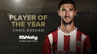 Chris Basham win's Sheffield United Player of the Year Award.