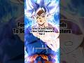 Forms CC Goku Needs To Beat These Characters Part 2 Goku Dragonball Dragonballsuper Anime