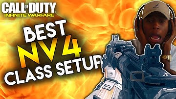 NV4 CLASS SETUP! "THE LASER ASSAULT RIFLE!" BEST NV4 CLASS SETUP ON Infinite Warfare!