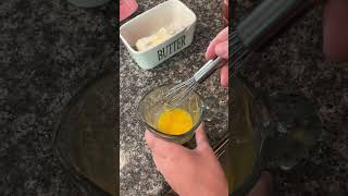 Making scrambled eggs! #cooking #chickenkeeping #food #asmr